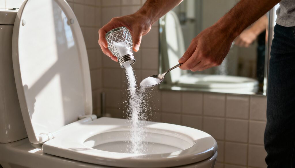 Posypat toaletu solí před spaním: k čemu to je dobré a proč se to doporučuje?